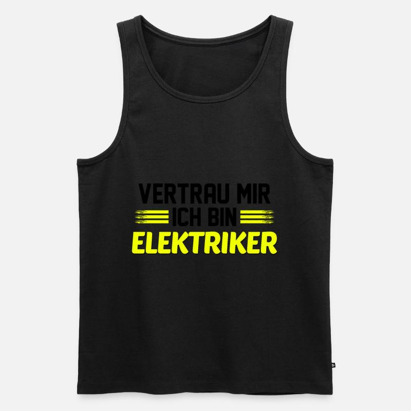 Elektriker - Männer Premium Bio Tank Top - undefined