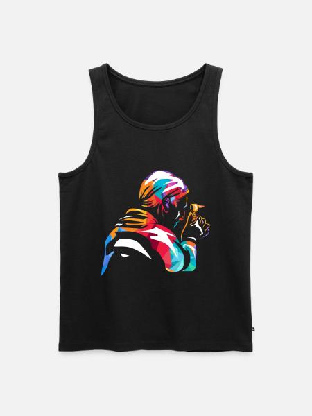 Audiologist hearing doctor - Men's Premium Organic Tank Top - black