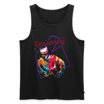 Neurosurgeon doctor - Men's Premium Organic Tank Top - black - Front - Michal (187cm)