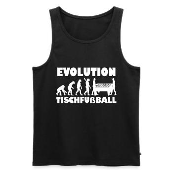 Table football gift - Men's Premium Organic Tank Top - black - Front - Michal (187cm)