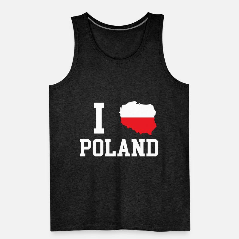 Pologne Débardeur bio Premium Homme
