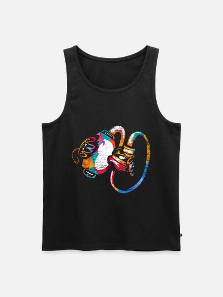 Anesthesiologist doctor gift - Men's Premium Organic Tank Top - black