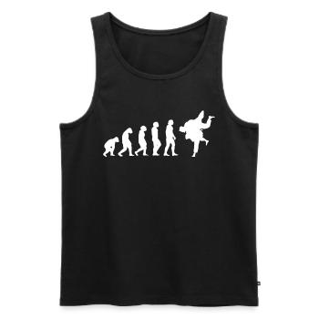 JUDO EVOLUTION JUDO Judoka JUDO Kampfsport - Männer Premium Bio Tank Top - Schwarz - Vorne - AI Model Male 178 light (178cm)