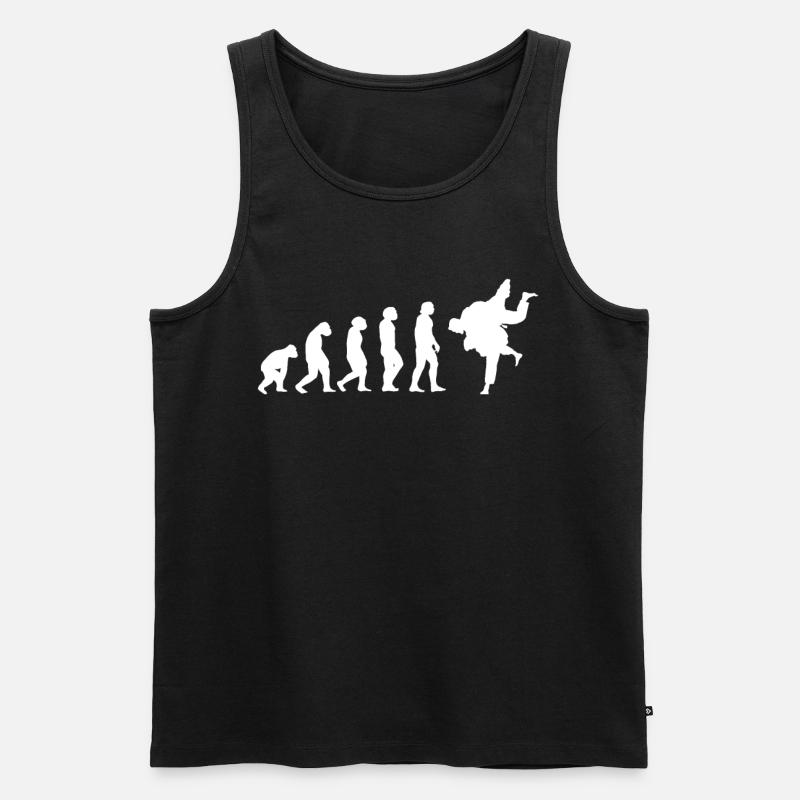 JUDO EVOLUTION JUDO Judoka JUDO Kampfsport - Männer Premium Bio Tank Top - Schwarz