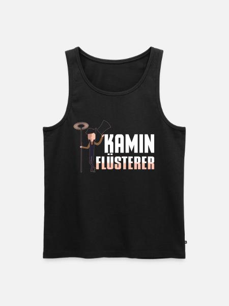 Schornsteinfeger - Kamin Flüsterer - Männer Premium Bio Tank Top - Schwarz