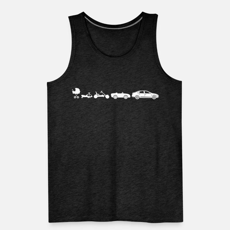 Auto Tuner Tuning Car Crazy Gift Evolution Men's Premium Organic Tank Top