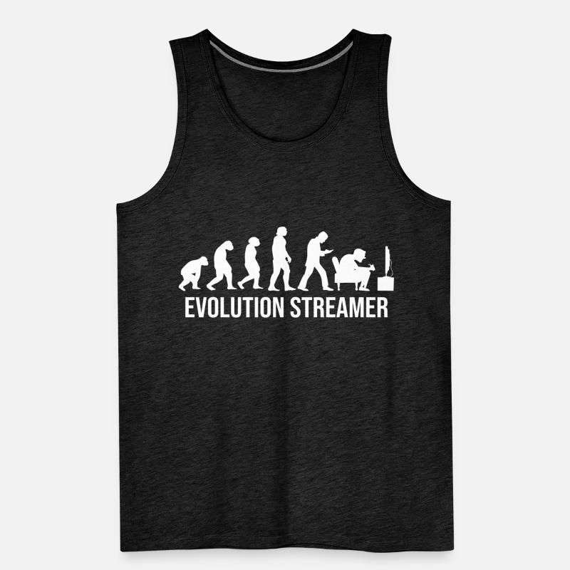 TV-Streaming Evolution Streamer Serien Internet Männer Premium Bio Tank Top