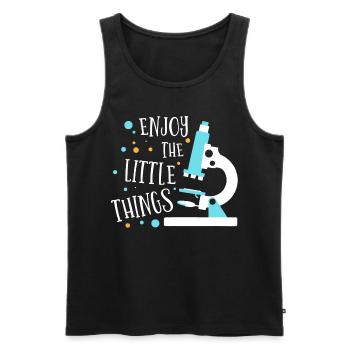 Biologen Biologie Genetik Forscher Student - Männer Premium Bio Tank Top - Schwarz - Vorne - AI Model Male 178 light (178cm)