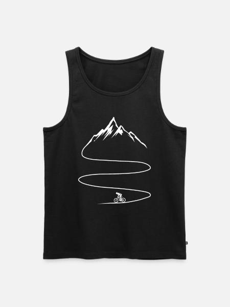 VTT de descente, VTT - Débardeur bio Premium Homme - noir