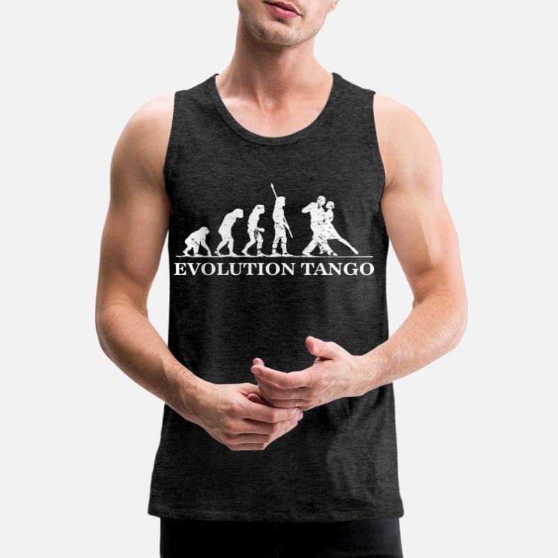 Evolution du Tango, Tango Dancer Débardeur bio Premium Homme