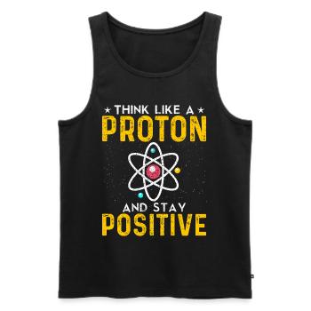 Chemie - Männer Premium Bio Tank Top - Schwarz - Vorne - Michal (187cm)