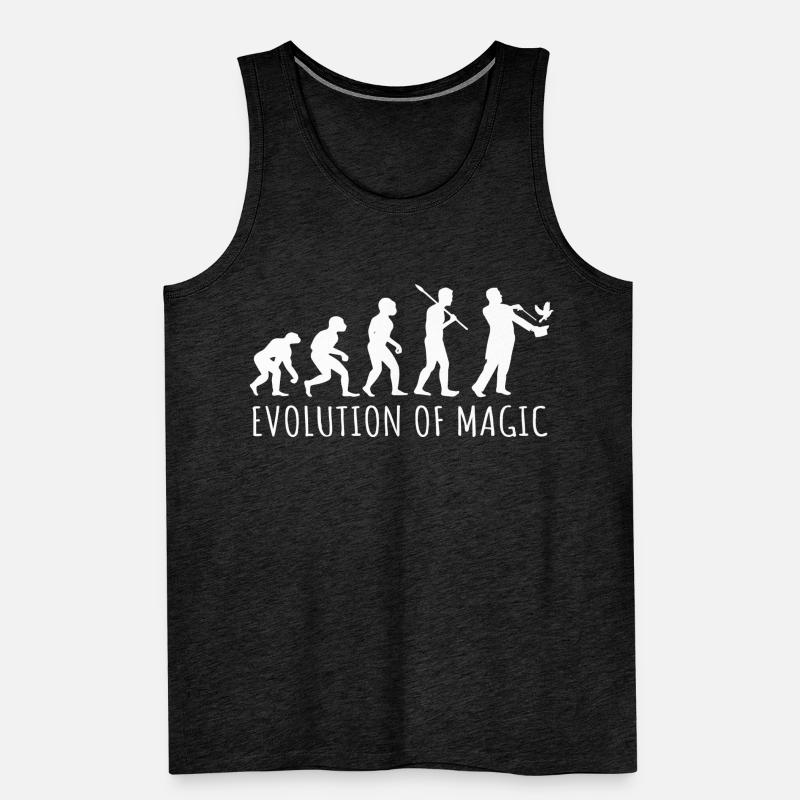 Évolution du magicien, magicien Débardeur bio Premium Homme