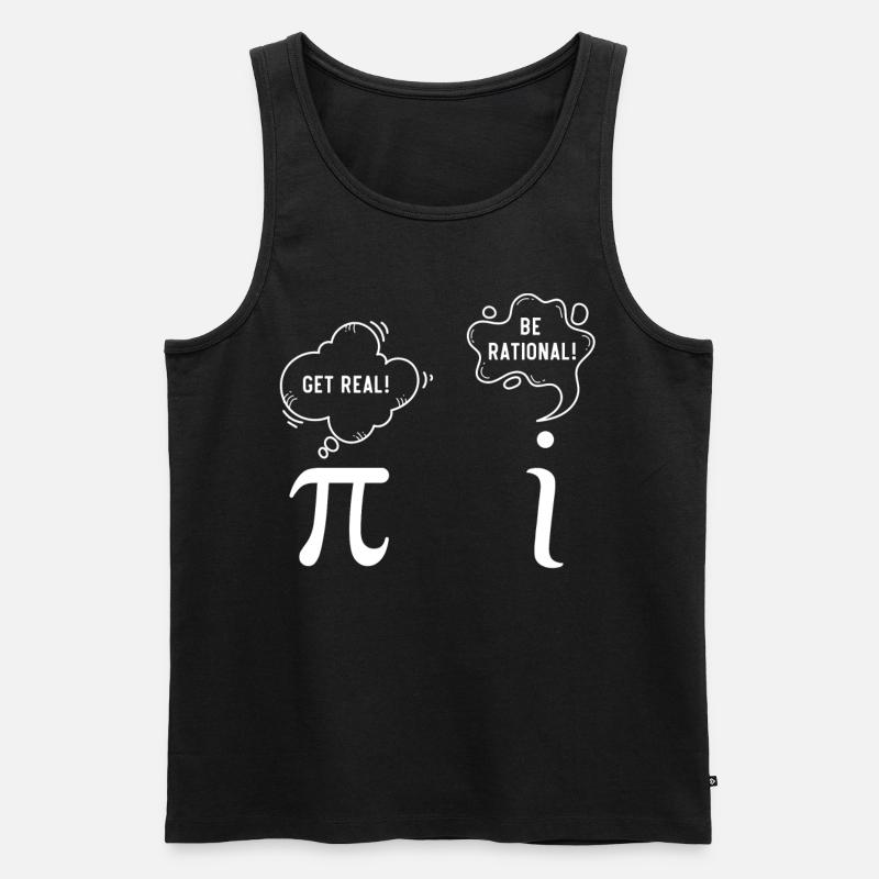 Rational Mathematical Nerd Gift - Men's Premium Organic Tank Top - black
