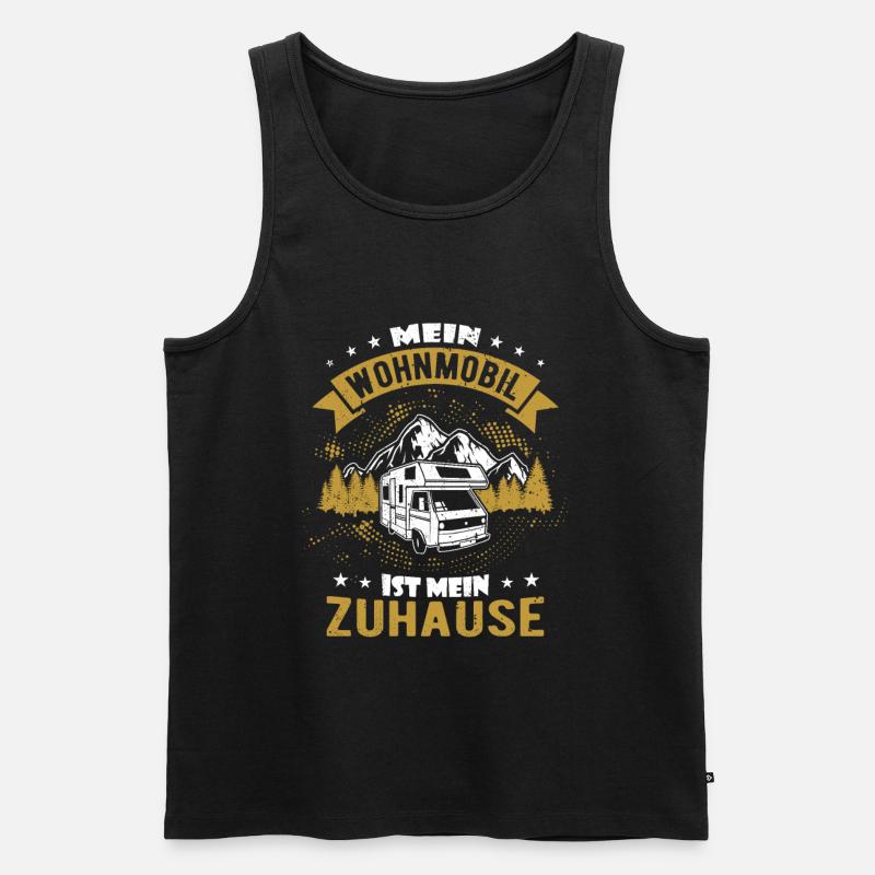 Wohnmobil - Männer Premium Bio Tank Top - Schwarz