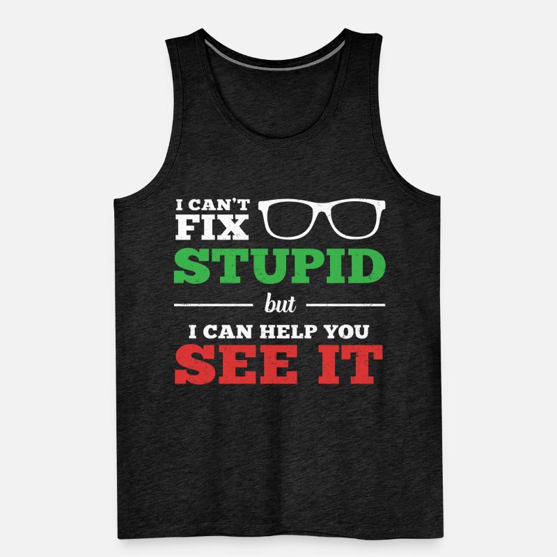 Optometrist Optometry Ophthalmologist Men's Premium Organic Tank Top