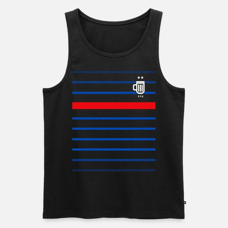 FFA Bier 2 Sterne - Männer Premium Bio Tank Top - undefined