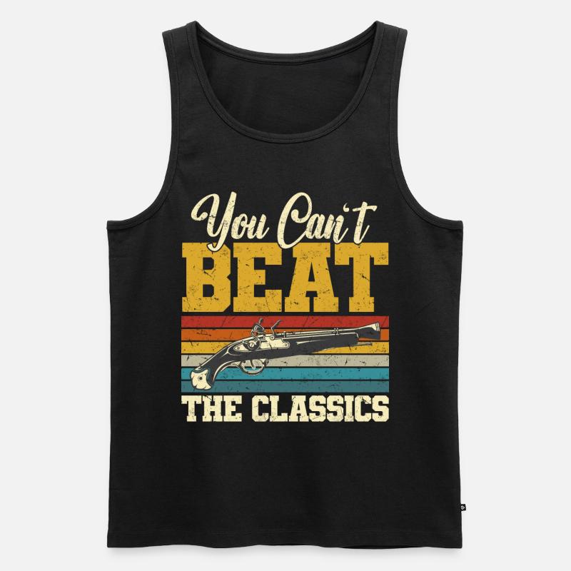 Muzzle Loader - Männer Premium Bio Tank Top - Schwarz