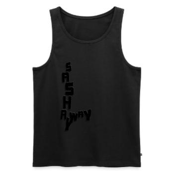 Sashay Away Ru Paul Dragrace - Männer Premium Bio Tank Top - Schwarz - Vorne - AI Model Male 178 light (178cm)