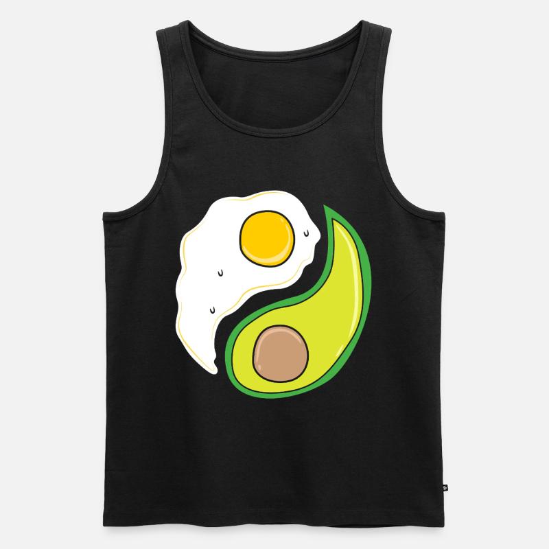 Keto Diät - Männer Premium Bio Tank Top - Schwarz