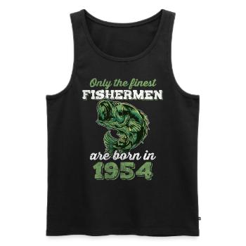 Legendär 68 Jahre alt Geschenk zum 68. Geburtstag - Männer Premium Bio Tank Top - Schwarz - Vorne - Michal (187cm)