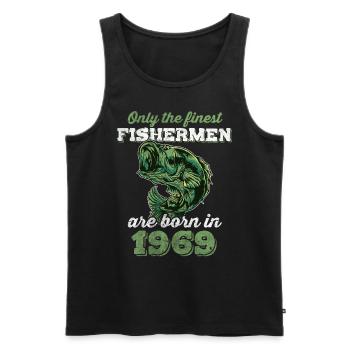 Legendär 53 Jahre alt Geschenk zum 53. Geburtstag - Männer Premium Bio Tank Top - Schwarz - Vorne - AI Model Male 178 light (178cm)