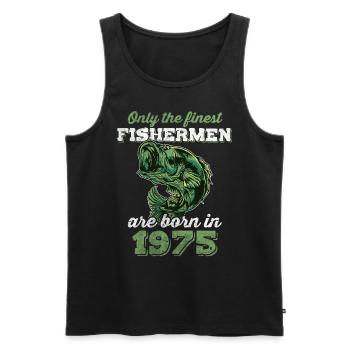 Legendary 47 years old gift for the 47th birthday - Men's Premium Organic Tank Top - black - Front - AI Model Male 178 light (178cm)