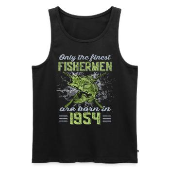 Legendär 68 Jahre alt Geschenk zum 68. Geburtstag - Männer Premium Bio Tank Top - Schwarz - Vorne - Michal (187cm)