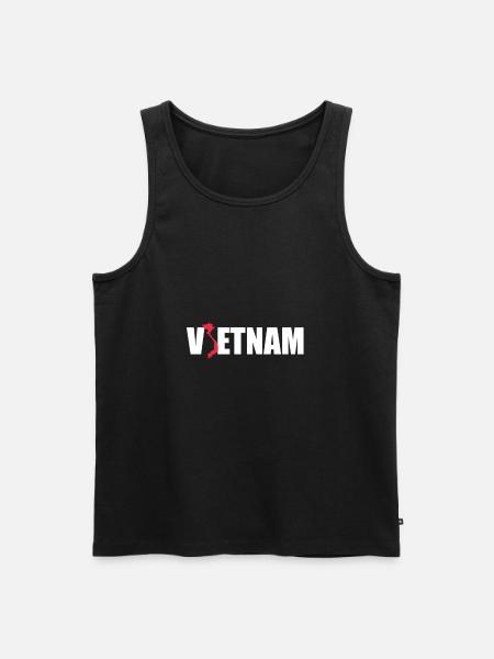 Vietnamese Vietnam Vietnamese Gift - Men's Premium Organic Tank Top - black