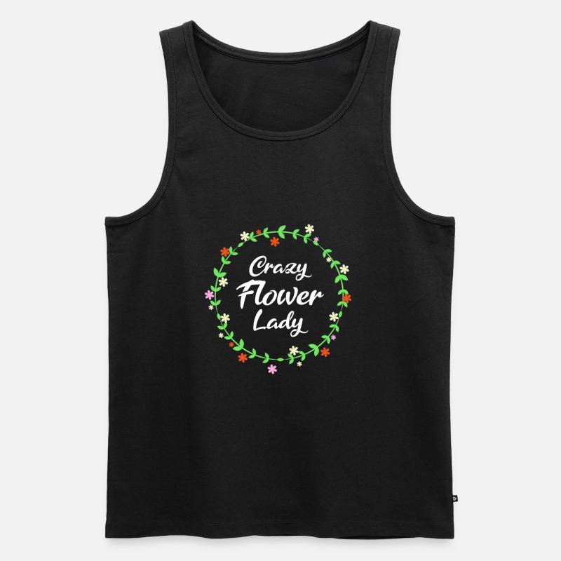 Floristin - Männer Premium Bio Tank Top - Schwarz