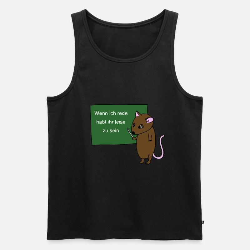 Lehrer - Männer Premium Bio Tank Top - Schwarz