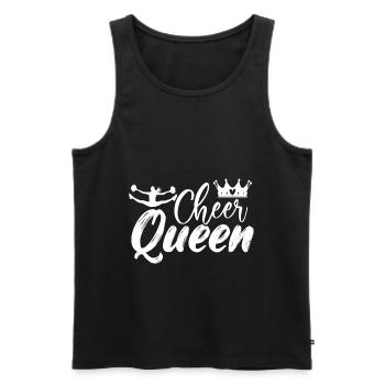 Cheerleading | Cadeaux Cheer Cheerleader Girls - Débardeur bio Premium Homme - noir - Devant - Michal (187cm)