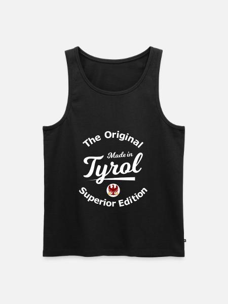 Original Tyrolean - Men's Premium Organic Tank Top - black