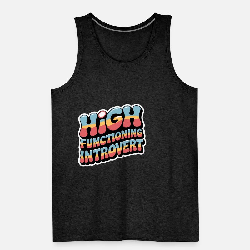 High Functioning Introvert 9 Männer Premium Bio Tank Top