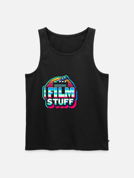 I Film Stuff 17 - Men's Premium Organic Tank Top - black