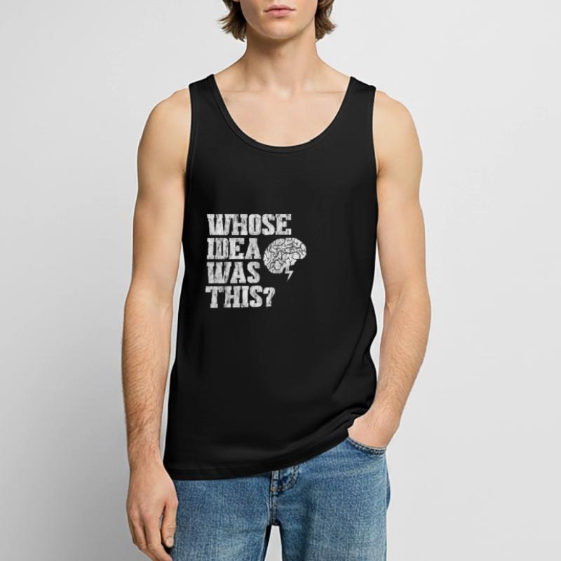 Whose Idea Was This 3 Männer Premium Bio Tank Top