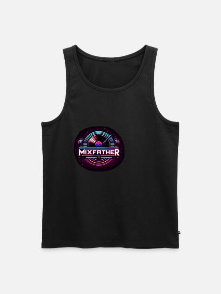 The Mixfather 12 - Männer Premium Bio Tank Top - Schwarz