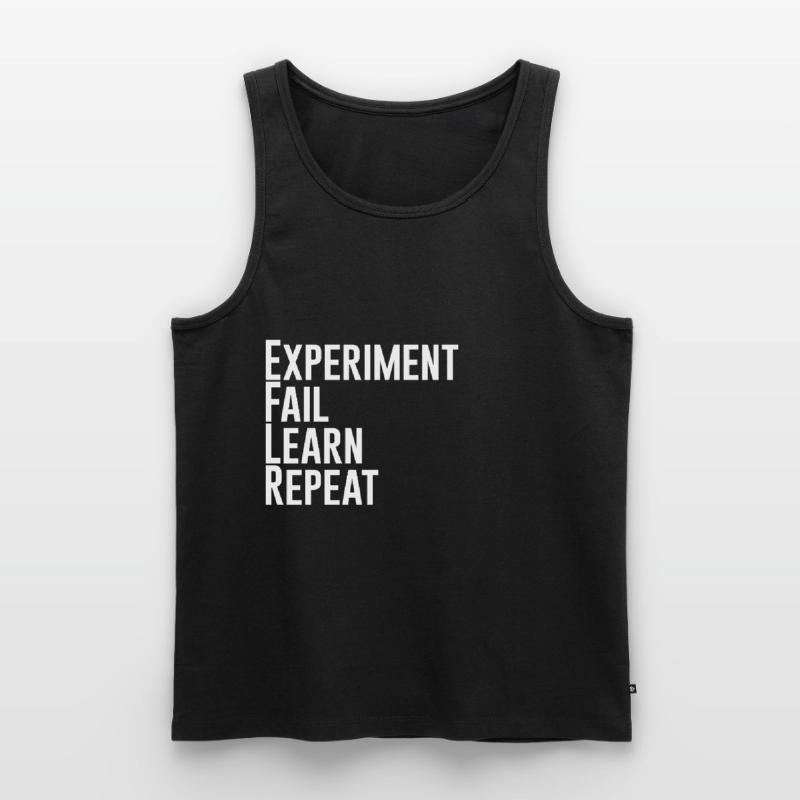 Experiment Fail Learn Repeat Men's Premium Organic Tank Top