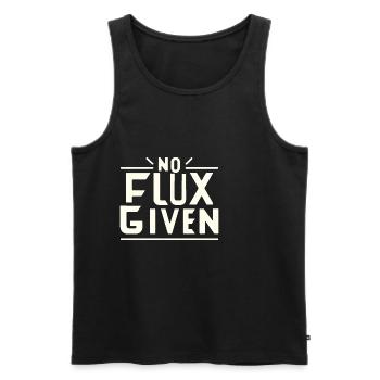 Pas de flux donné 15 - Débardeur bio Premium Homme - noir - Devant - Michal (187cm)