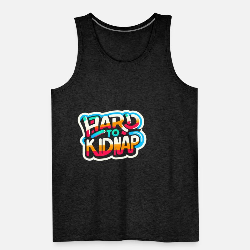 Difficile à kidnapper 7 Débardeur bio Premium Homme