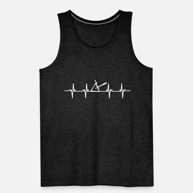 Triangle Player Triangle Player Sound Triangle Débardeur bio Premium Homme