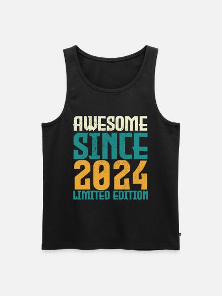 Awesome Since 2024 limited edition. - Débardeur bio Premium Homme - noir