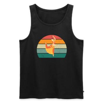 dancer dancer dance move movement couple dance - Men's Premium Organic Tank Top - black - Front - Michal (187cm)