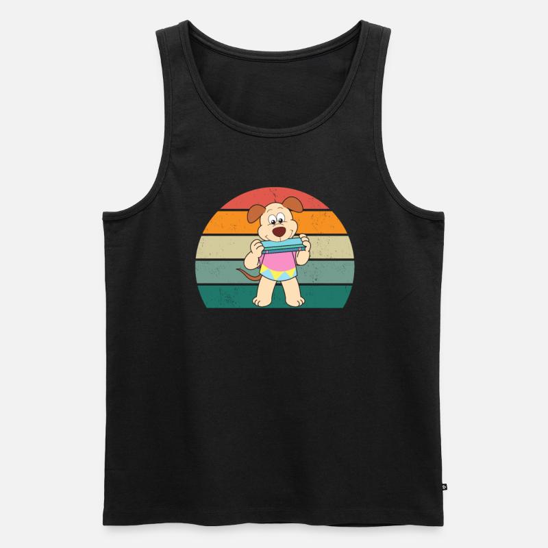 Harmonica Harmonica player Harmonicas - Men's Premium Organic Tank Top - black
