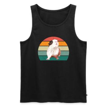 Guinea pig guinea pig mom guinea pig - Men's Premium Organic Tank Top - black - Front - AI Model Male 178 light (178cm)