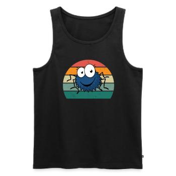 Insekt Krabbeln Fliegen Flügel Ameisen Insekten - Männer Premium Bio Tank Top - Schwarz - Vorne - Michal (187cm)