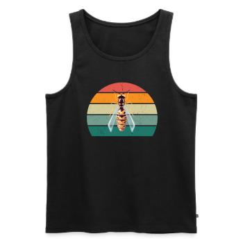 Insekt Krabbeln Fliegen Flügel Ameisen Insekten - Männer Premium Bio Tank Top - Schwarz - Vorne - AI Model Male 178 light (178cm)