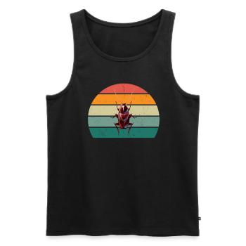 Insekt Krabbeln Fliegen Flügel Ameisen Insekten - Männer Premium Bio Tank Top - Schwarz - Vorne - AI Model Male 178 light (178cm)