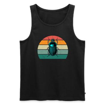 Insekt Krabbeln Fliegen Flügel Ameisen Insekten - Männer Premium Bio Tank Top - Schwarz - Vorne - Michal (187cm)