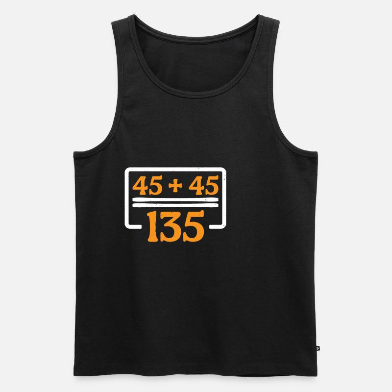 45 + 45 = 135 30 - Débardeur bio Premium Homme - noir