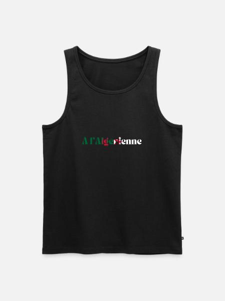 Algerian - Algeria gift idea - Men's Premium Organic Tank Top - black